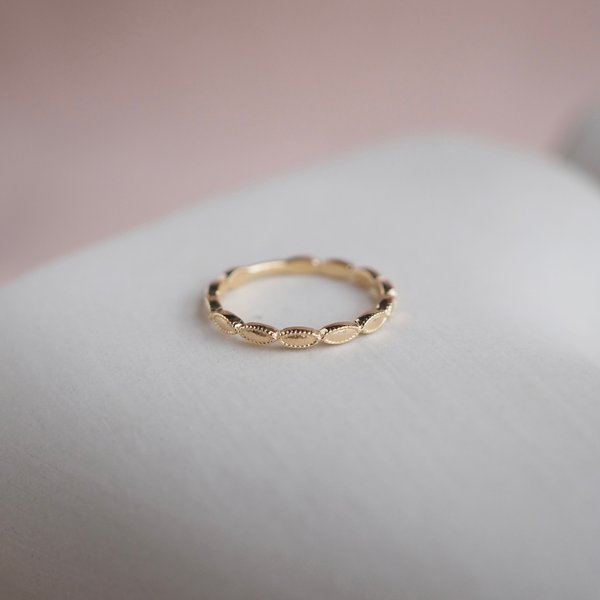 LACE Ring - Yellow Gold