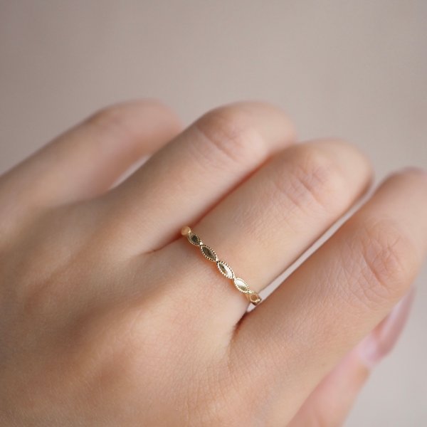 LACE Ring - Yellow Gold