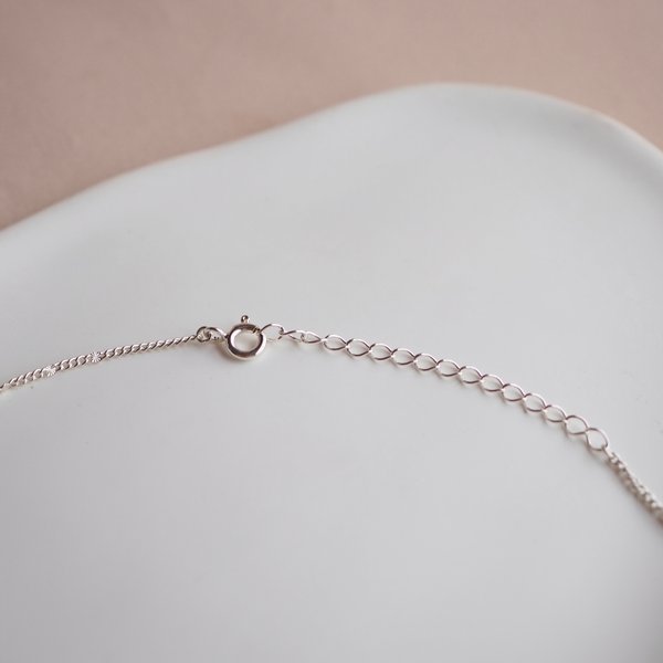 SERA Necklace - Pearl (Silver)
