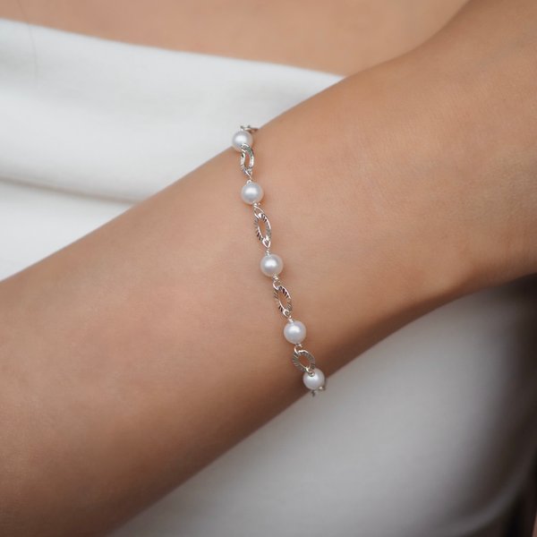 SERA Bracelet - Pearl (Silver)
