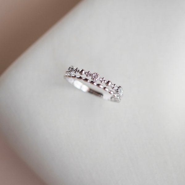 PHOEBE Ring - Lab Grown Diamond (Silver)