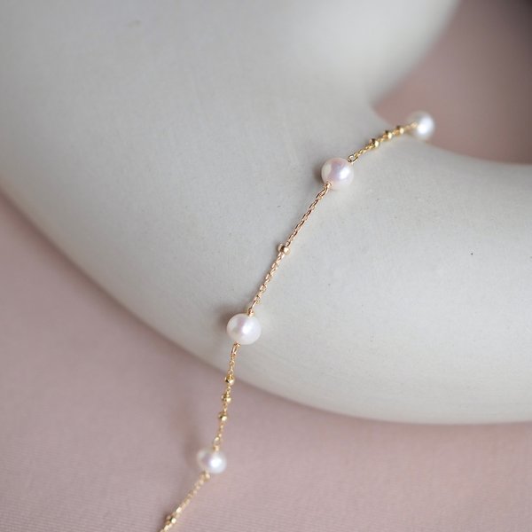 CYNTHIA Bracelet - Pearl (Yellow Gold)