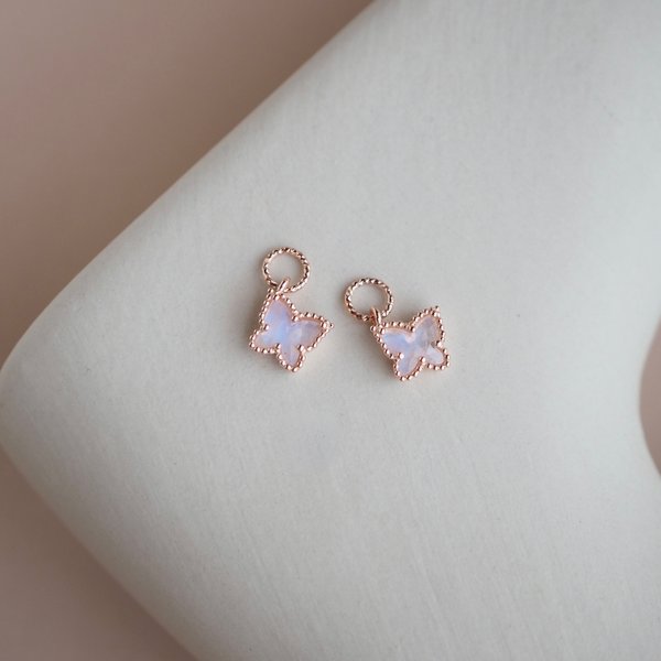 ELLERY Mini Charms - Moonstone (Rose Gold)
