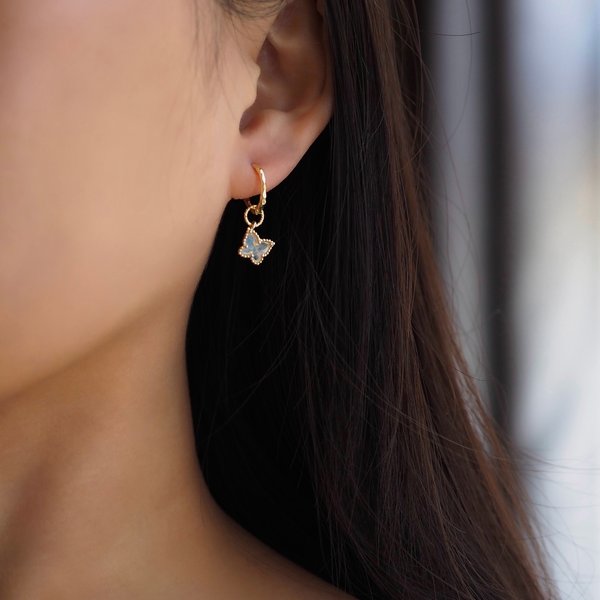 ELLERY Mini Charms - Moonstone (Yellow Gold)