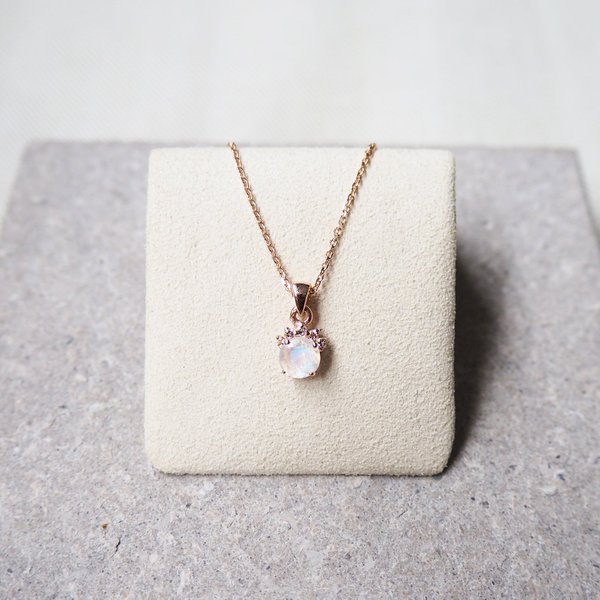 Starry Necklace - Moonstone