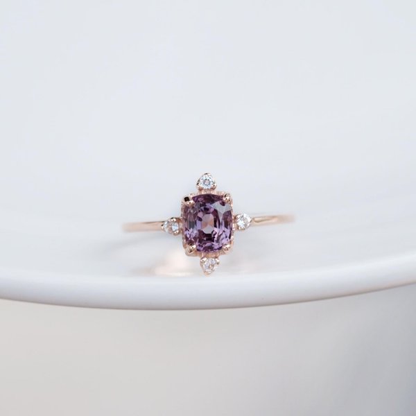 Victoria Ring - Lilac Spinel