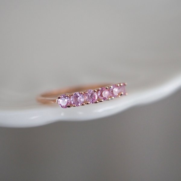 RHEA Ring - Pink Sapphire